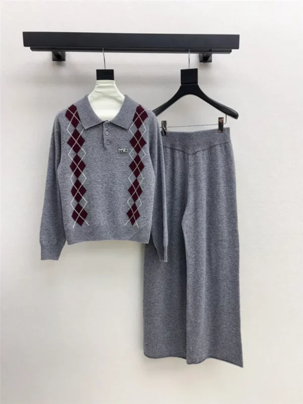 miumiu new knitted suit - high quality reps clothing