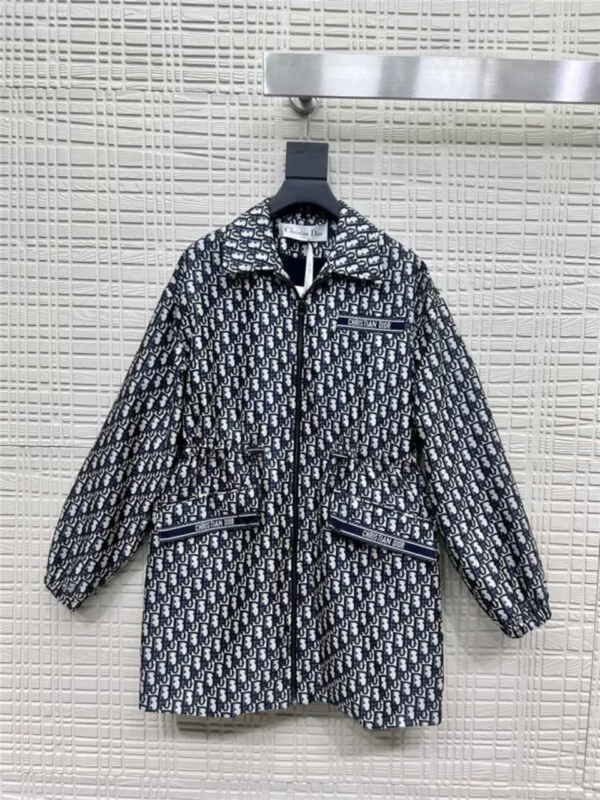 dior jacquard logo jacket - Replica Dior