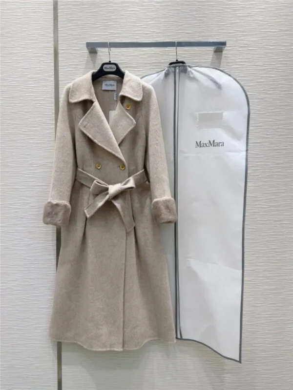 MaxMara double faced cashmere coat