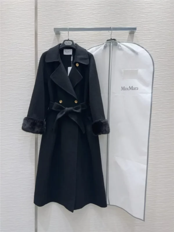 MaxMara double faced cashmere coat