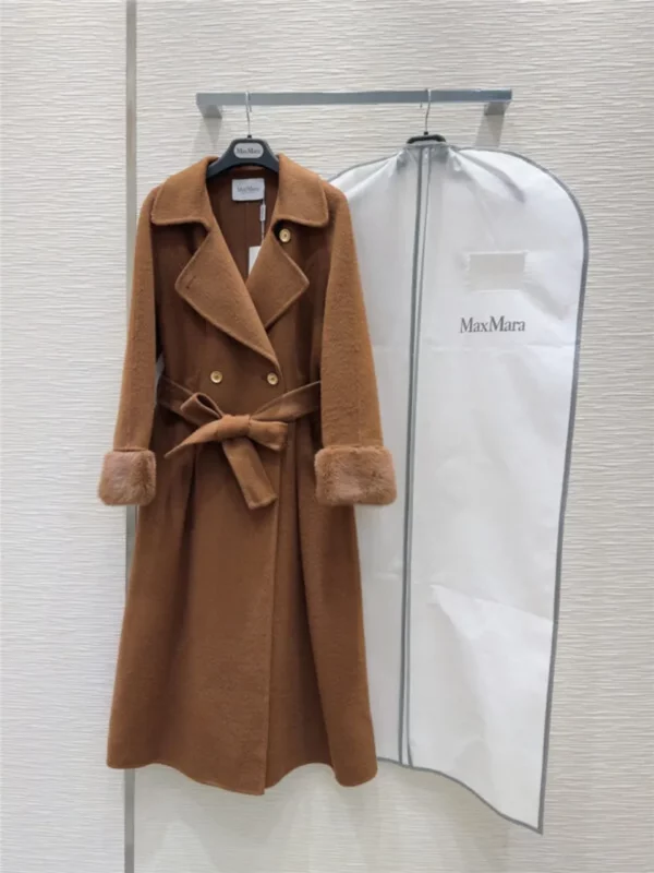 MaxMara double faced cashmere coat