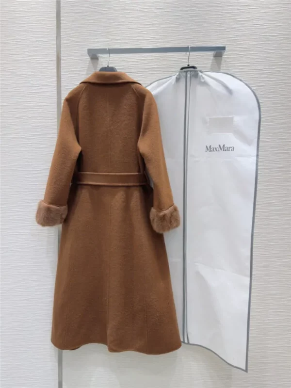 MaxMara double faced cashmere coat