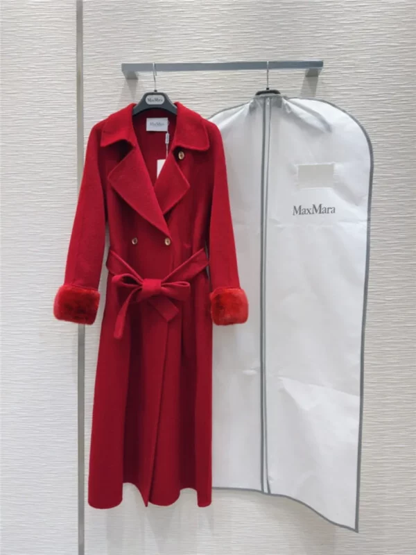 MaxMara double faced cashmere coat