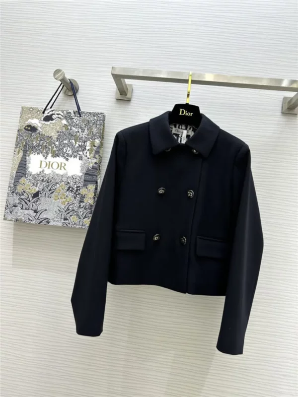 Dior CD button wool coat - Replica Dior