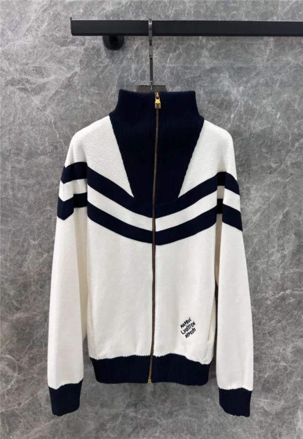 louis vuitton LV zipper knit jacket - Replica Louis Vuitton