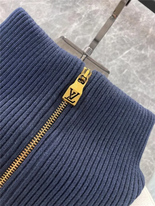 louis vuitton LV zipper knit jacket - Replica Louis Vuitton