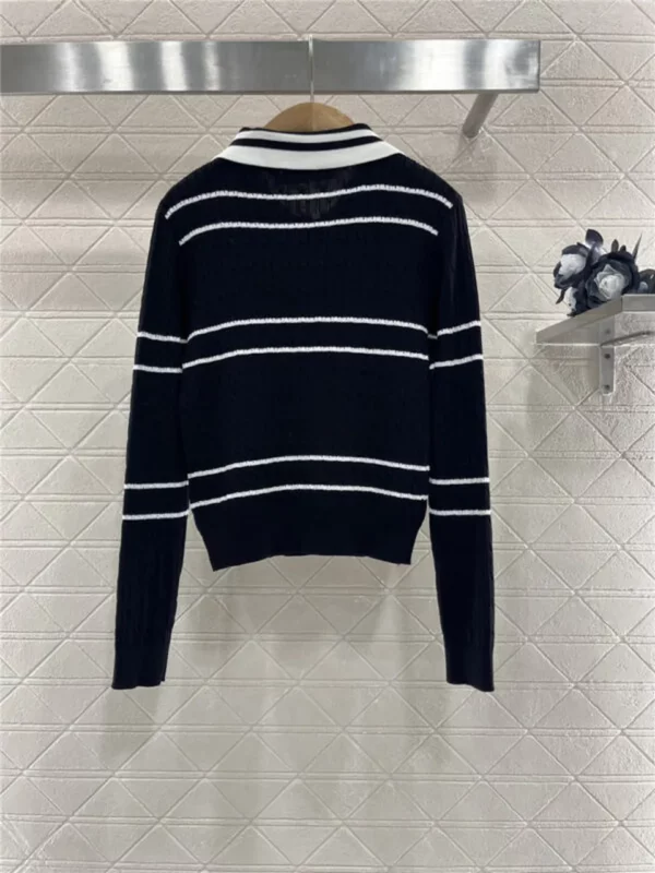 dior lapel knitted long sleeve - Replica Dior