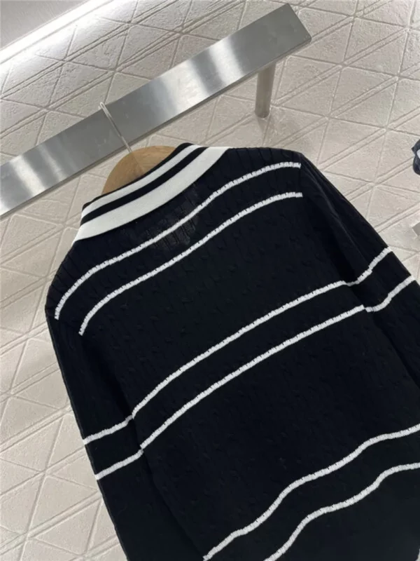 dior lapel knitted long sleeve - Replica Dior