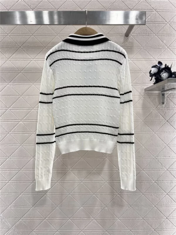 dior lapel knitted long sleeve - Replica Dior