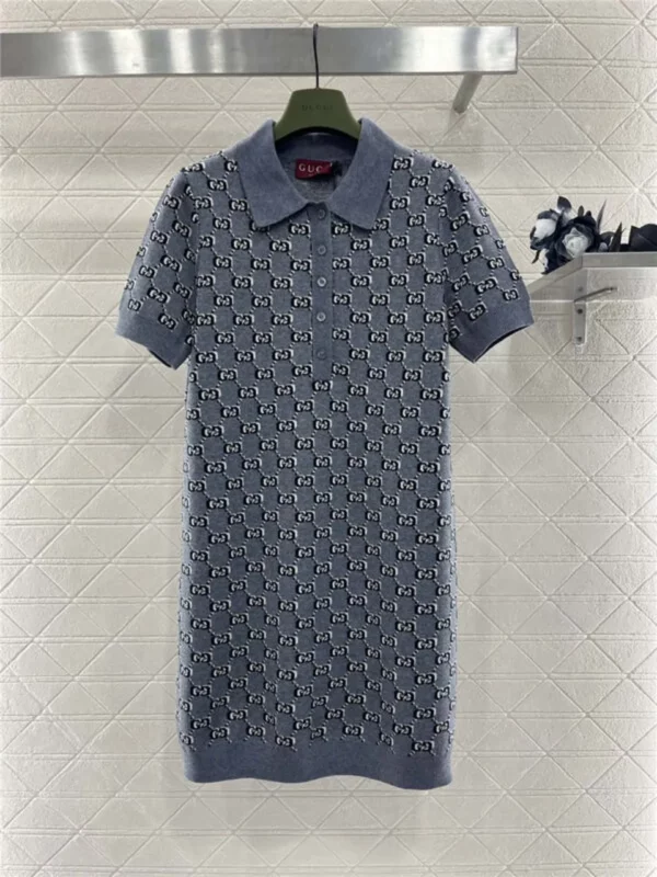 gucci knitted polo dress - Gucci replica