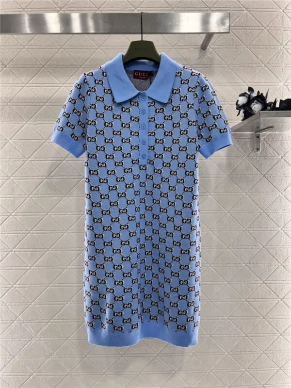 gucci knitted polo dress - Gucci replica