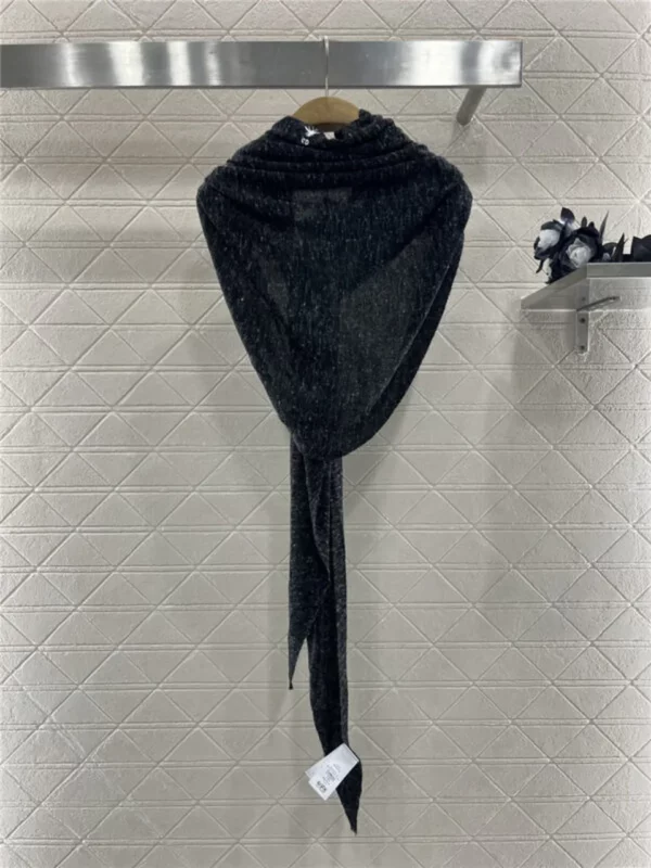 Dior wool knitted shawl - Replica Dior