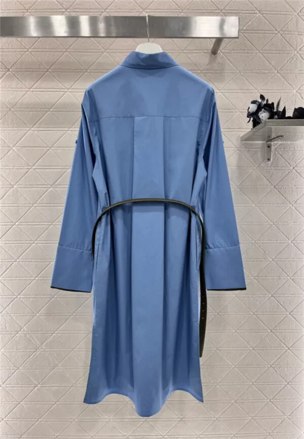 loewe belted shirt dress - designer replica website