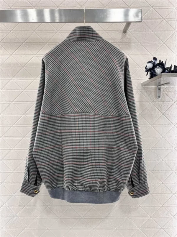 miumiu wool plaid jacket - designer replica website