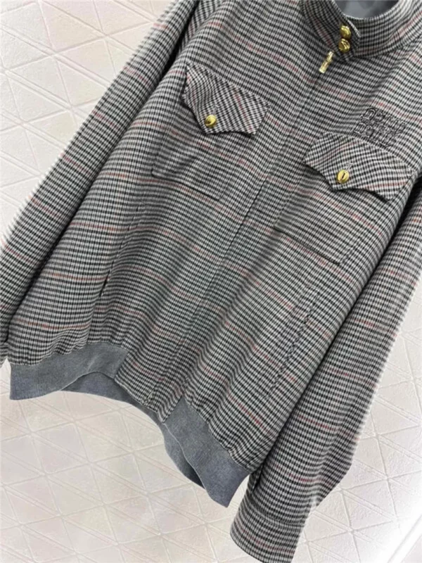 miumiu wool plaid jacket - designer replica website