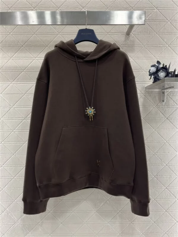 louis vuitton LV hooded drawstring sweatshirt - Replica Louis Vuitton