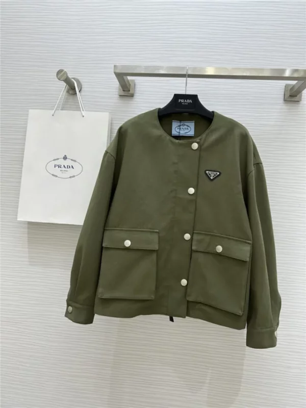 prada crew neck jacket - designer replica website