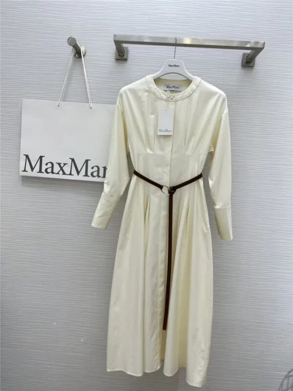 MaxMara Minimalist Long Sleeve Dress - designer replica website