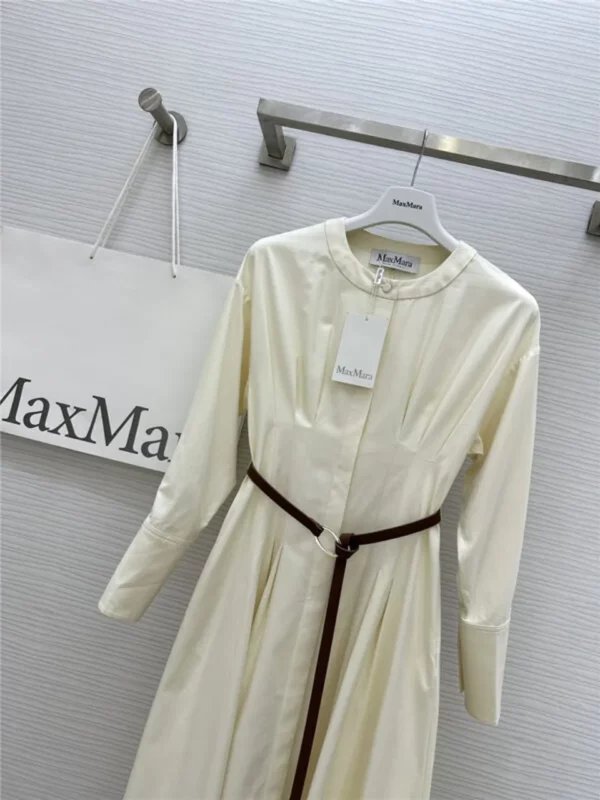 MaxMara Minimalist Long Sleeve Dress - designer replica website