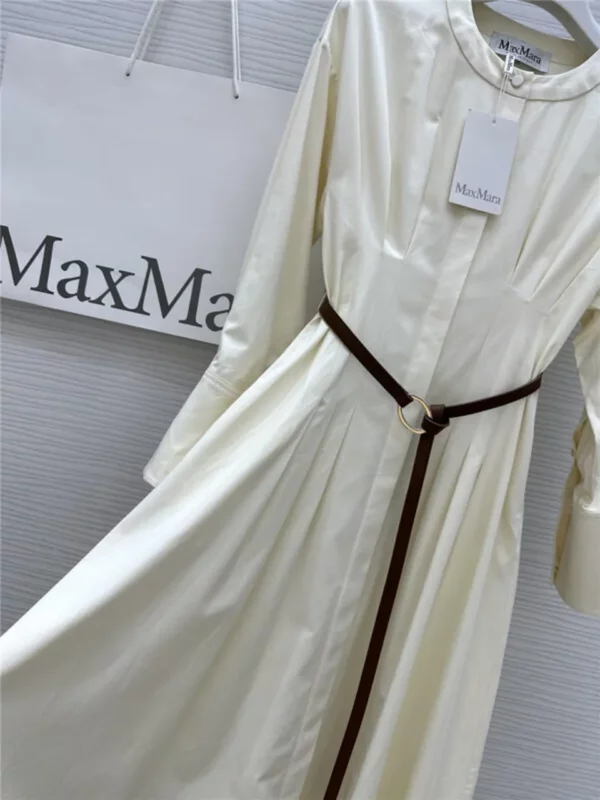 MaxMara Minimalist Long Sleeve Dress - designer replica website