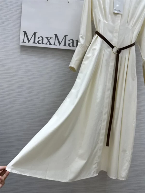 MaxMara Minimalist Long Sleeve Dress - designer replica website