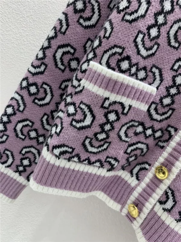 gucci v neck knitted cardigan - Gucci replica