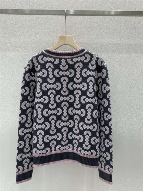 gucci crew neck knitted cardigan - Gucci replica