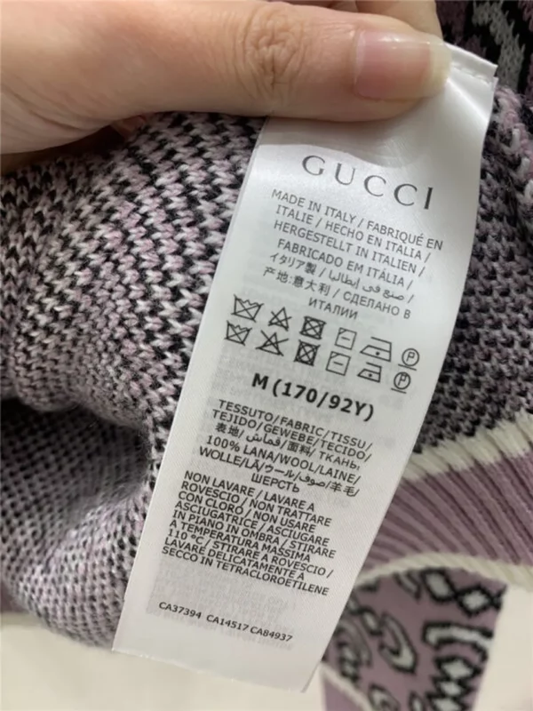 gucci crew neck knitted cardigan - Gucci replica