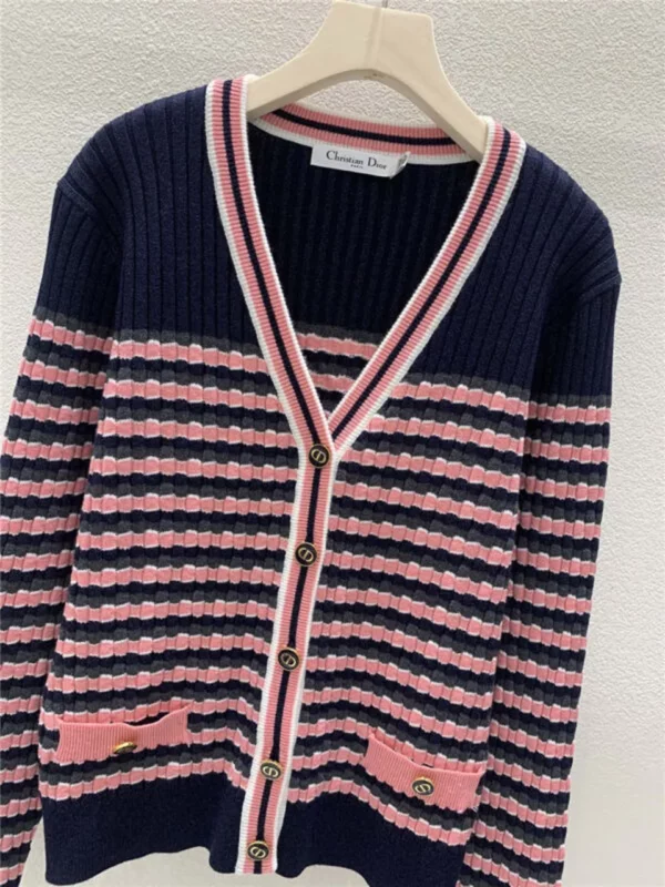 Dior v neck knitted cardigan - Replica Dior