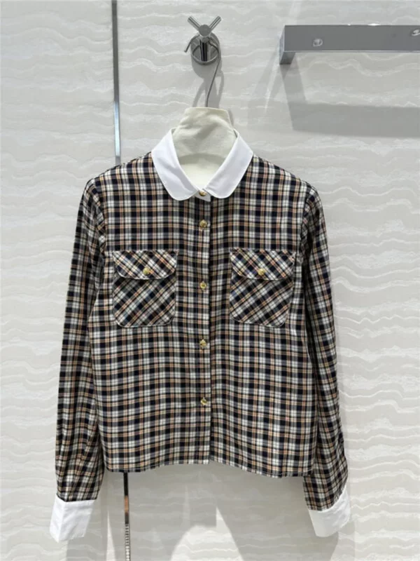 celine check shirt - aaa replica clothes