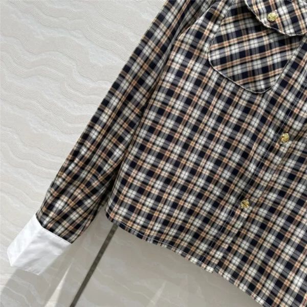 celine check shirt - aaa replica clothes