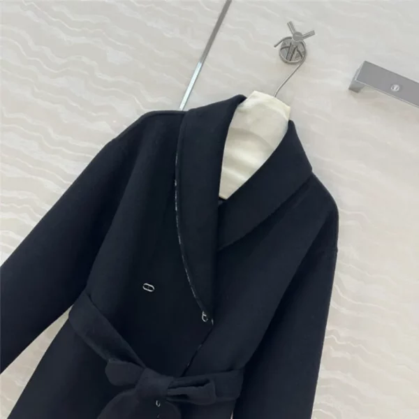 Hermes cashmere jacquard coat - aaa replica clothes