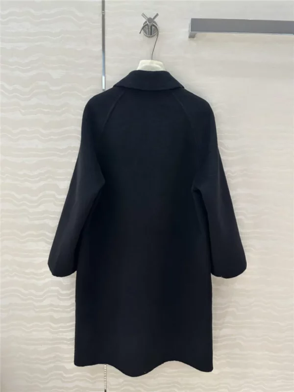 Hermes cashmere jacquard coat - aaa replica clothes