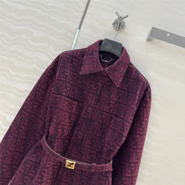 fendi monogram jacket - aaa replica clothes