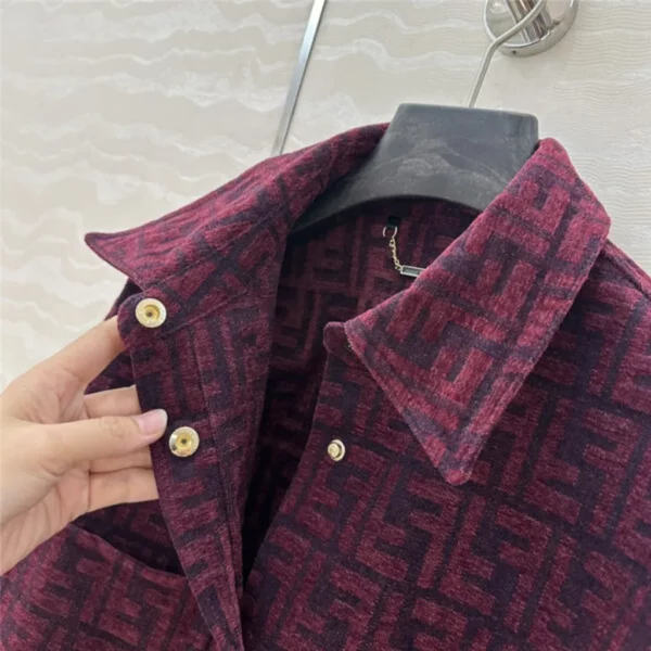 fendi monogram jacket - aaa replica clothes