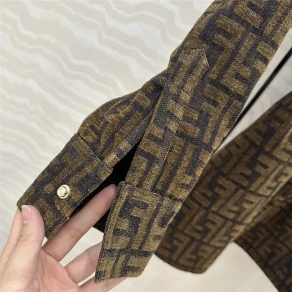 fendi monogram jacket - aaa replica clothes