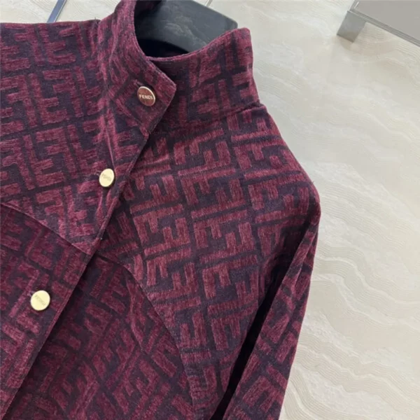 Fendi monogram jacket small coat - aaa replica clothes