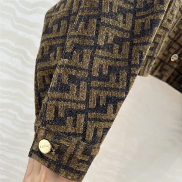 Fendi monogram jacket small coat - aaa replica clothes