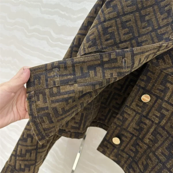 Fendi monogram jacket small coat - aaa replica clothes