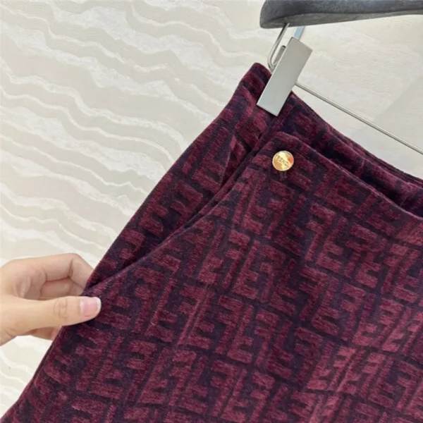 Fendi monogram skirt - aaa replica clothes