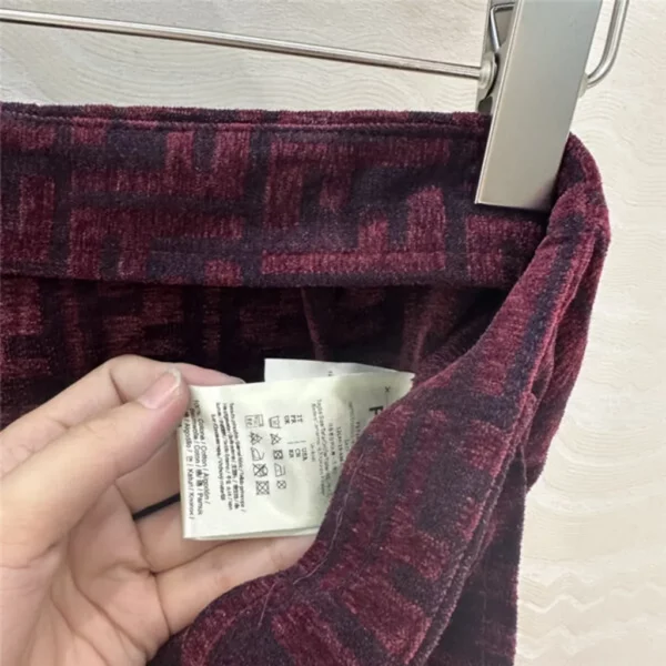 Fendi monogram skirt - aaa replica clothes