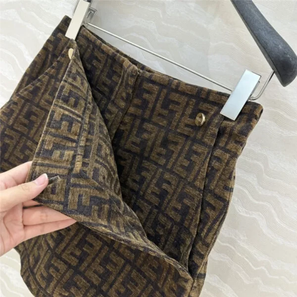 Fendi monogram skirt - aaa replica clothes