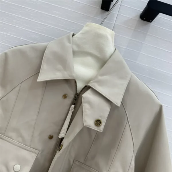 loewe khaki trench coat - aaa replica clothes