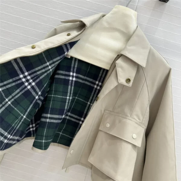 loewe khaki trench coat - aaa replica clothes