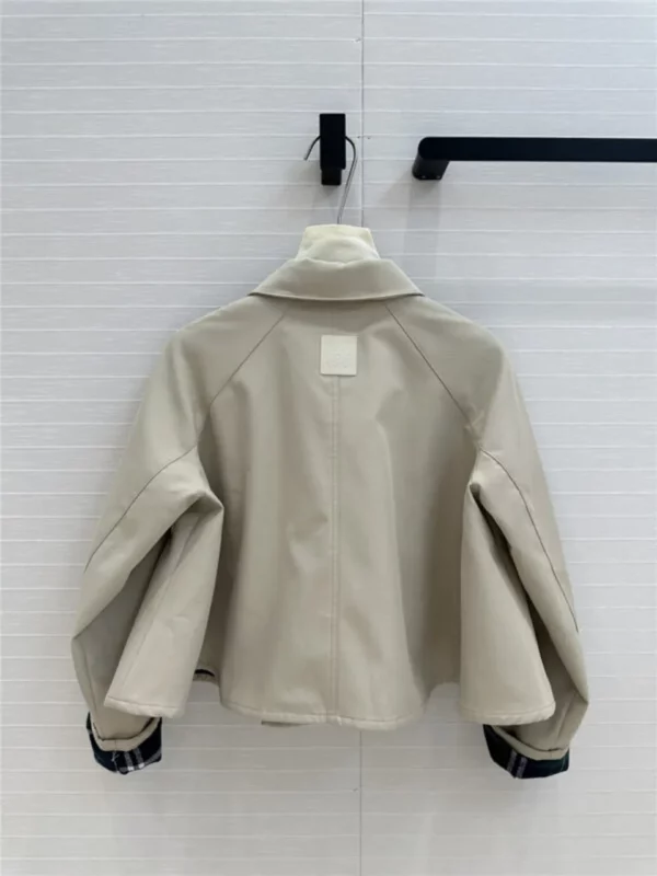 loewe khaki trench coat - aaa replica clothes