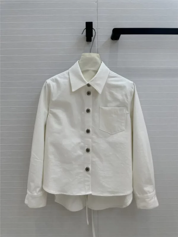 loewe denim shirt jacket - aaa replica clothes