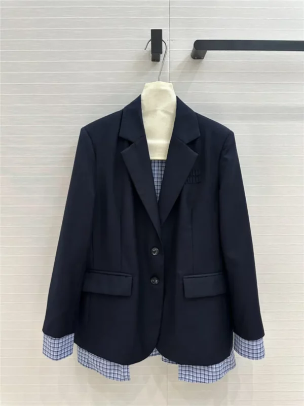 miumiu fake two piece suit jacket - aaa replica clothes