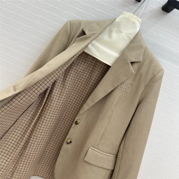 miumiu fake two piece suit jacket - aaa replica clothes