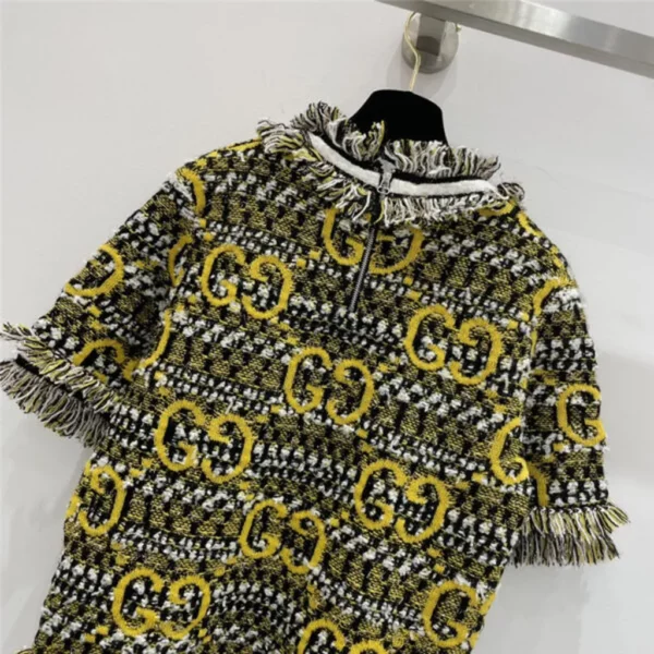 gucci Double G jacquard crew neck sweater - Gucci replica