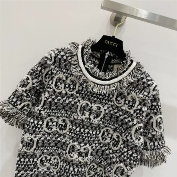 gucci Double G jacquard crew neck sweater - Gucci replica